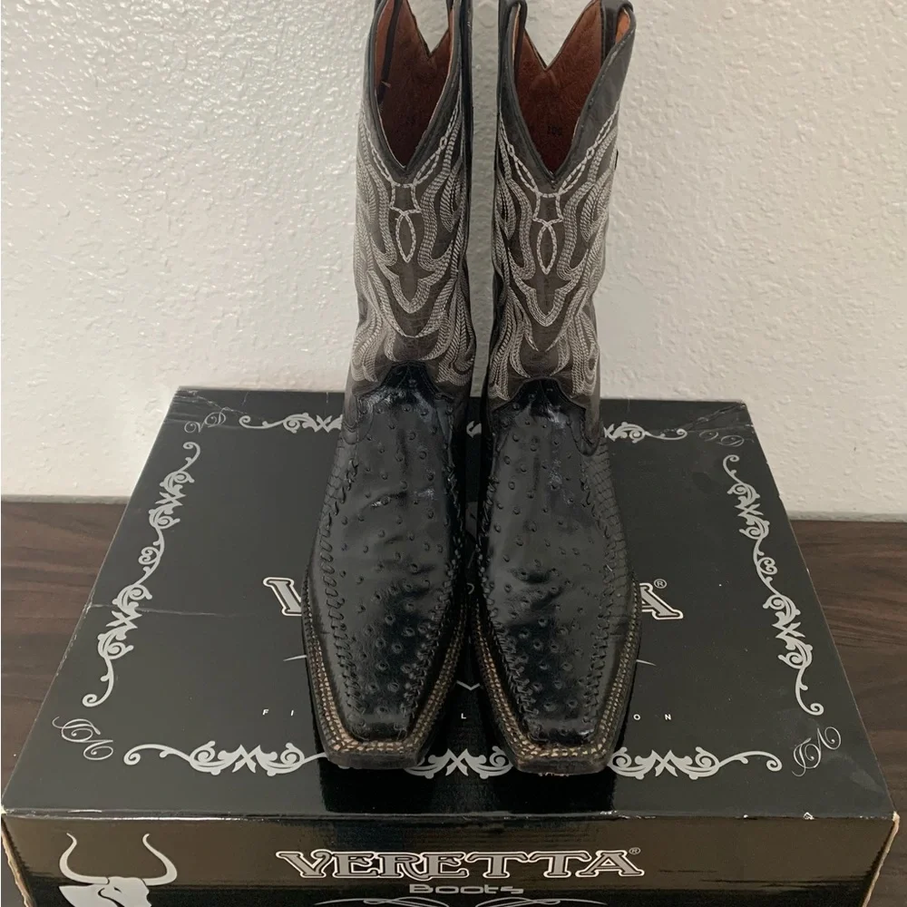 NOT FOR SALE VERETTA BELLY CHOCO BOOTS - Picture 1 of 8